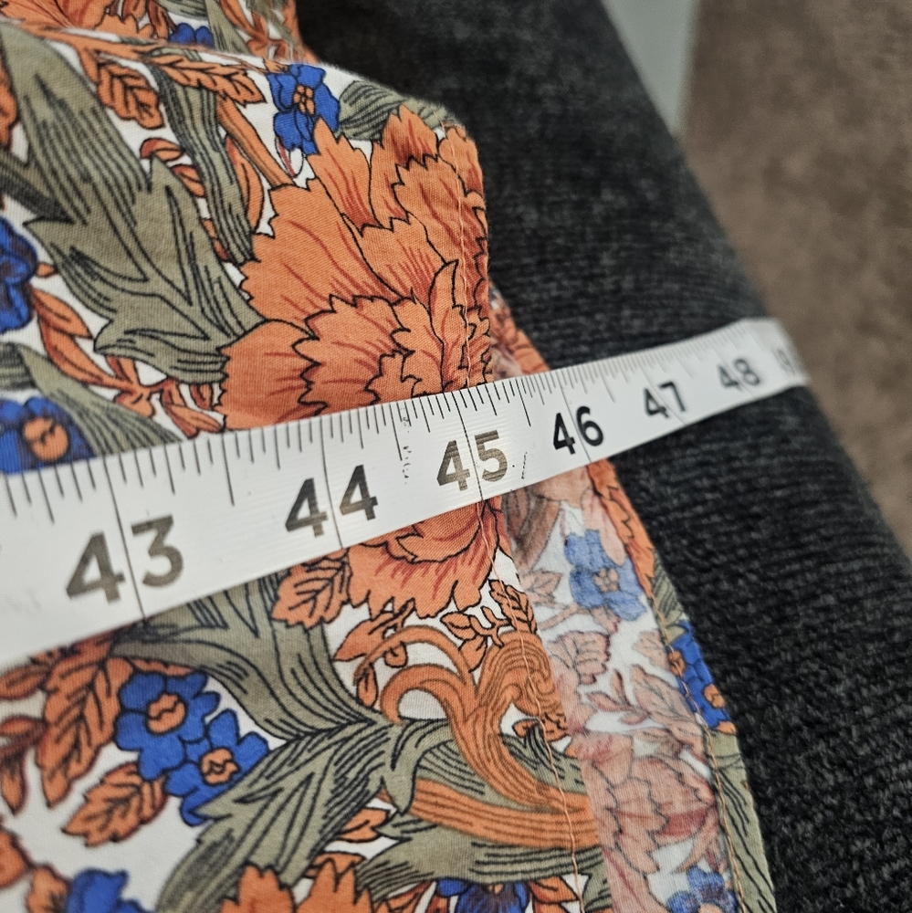 ZARA Floral Tie Strap Maxie Dress Boho - Picture 12 of 12
